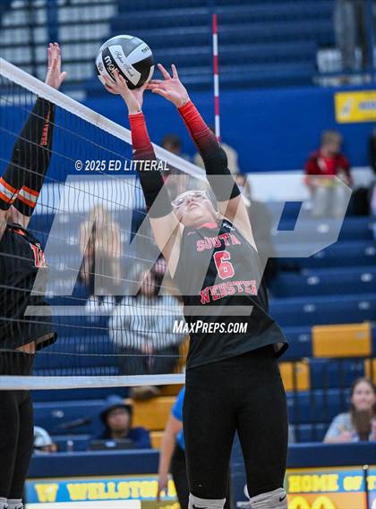 Thumbnail 3 in South Webster vs. Portsmouth West (OHSAA Division VI District Semifinal) photogallery.