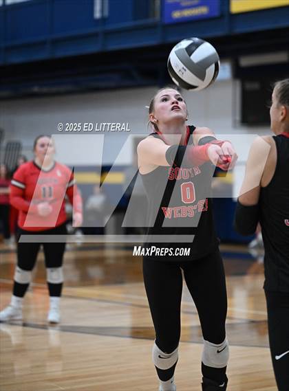 Thumbnail 3 in South Webster vs. Portsmouth West (OHSAA Division VI District Semifinal) photogallery.