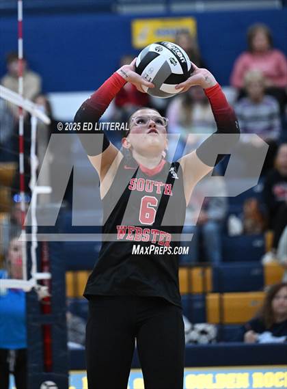 Thumbnail 3 in South Webster vs. Portsmouth West (OHSAA Division VI District Semifinal) photogallery.