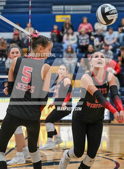 Thumbnail 3 in South Webster vs. Portsmouth West (OHSAA Division VI District Semifinal) photogallery.