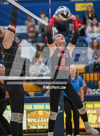 Thumbnail 3 in South Webster vs. Portsmouth West (OHSAA Division VI District Semifinal) photogallery.