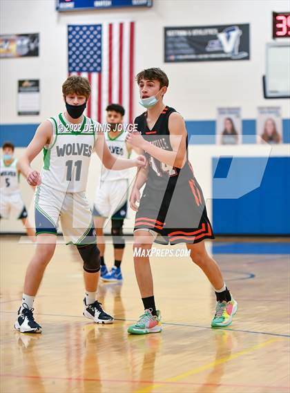 Thumbnail 2 in Webber @ Harley Allendale Columbia (NYSPHSAA Section V Class C3 Round 1) photogallery.