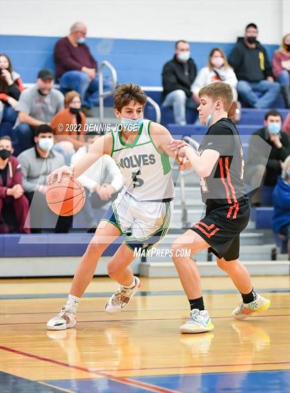 Thumbnail 3 in Webber @ Harley Allendale Columbia (NYSPHSAA Section V Class C3 Round 1) photogallery.