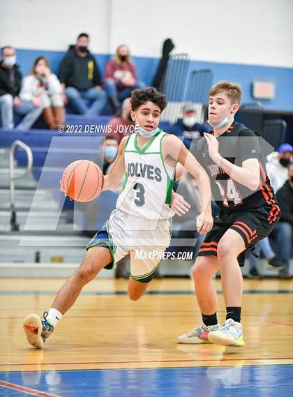 Thumbnail 2 in Webber @ Harley Allendale Columbia (NYSPHSAA Section V Class C3 Round 1) photogallery.