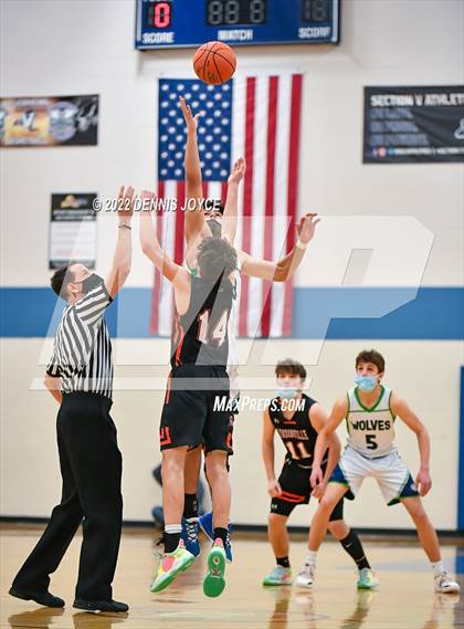 Thumbnail 3 in Webber @ Harley Allendale Columbia (NYSPHSAA Section V Class C3 Round 1) photogallery.