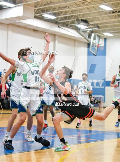 Thumbnail 3 in Webber @ Harley Allendale Columbia (NYSPHSAA Section V Class C3 Round 1) photogallery.
