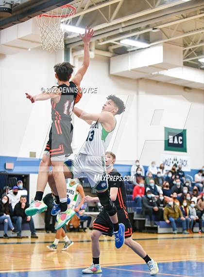 Thumbnail 2 in Webber @ Harley Allendale Columbia (NYSPHSAA Section V Class C3 Round 1) photogallery.