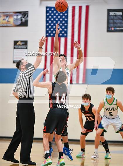Thumbnail 2 in Webber @ Harley Allendale Columbia (NYSPHSAA Section V Class C3 Round 1) photogallery.