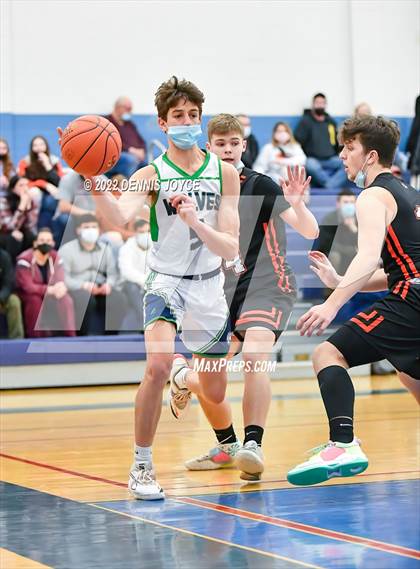 Thumbnail 2 in Webber @ Harley Allendale Columbia (NYSPHSAA Section V Class C3 Round 1) photogallery.