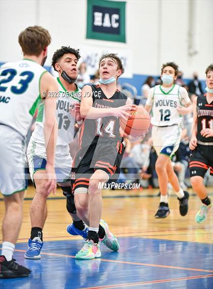 Thumbnail 3 in Webber @ Harley Allendale Columbia (NYSPHSAA Section V Class C3 Round 1) photogallery.