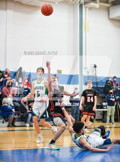 Thumbnail 2 in Webber @ Harley Allendale Columbia (NYSPHSAA Section V Class C3 Round 1) photogallery.