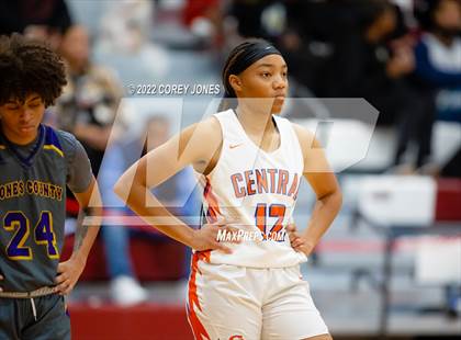 Thumbnail 2 in Jones County vs Central (HypeSouth Hardwood Invitational) photogallery.