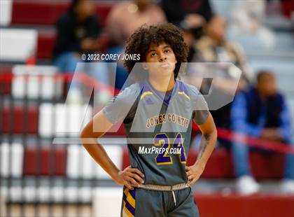 Thumbnail 1 in Jones County vs Central (HypeSouth Hardwood Invitational) photogallery.
