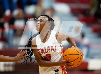 Thumbnail 2 in Jones County vs Central (HypeSouth Hardwood Invitational) photogallery.