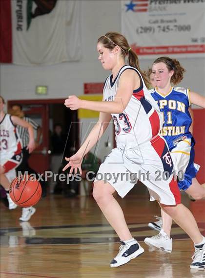 Thumbnail 2 in Ripon Christian vs. Turlock Christian (CIF SJS D5 Playoffs) photogallery.