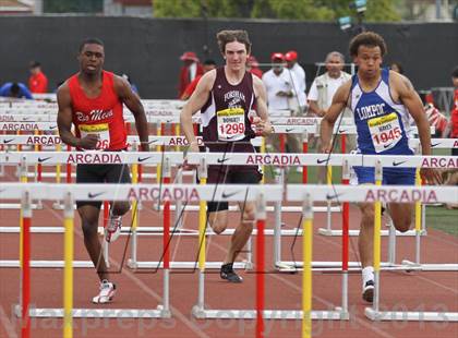 Thumbnail 1 in Arcadia Invitational (110 M Hurdles) photogallery.