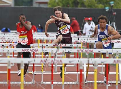 Thumbnail 3 in Arcadia Invitational (110 M Hurdles) photogallery.