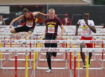 Thumbnail 1 in Arcadia Invitational (110 M Hurdles) photogallery.