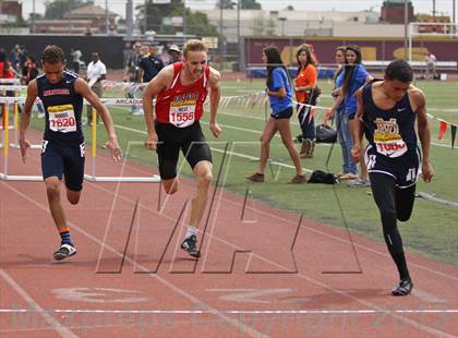 Thumbnail 1 in Arcadia Invitational (110 M Hurdles) photogallery.