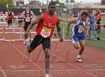 Thumbnail 1 in Arcadia Invitational (110 M Hurdles) photogallery.