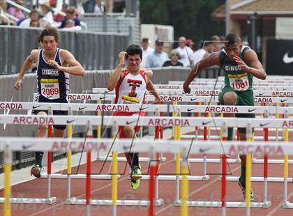 Thumbnail 1 in Arcadia Invitational (110 M Hurdles) photogallery.