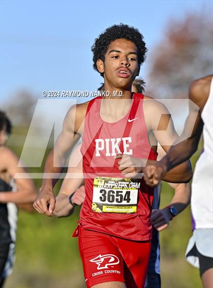Thumbnail 2 in IHSAA Sectional 15 Ben Davis Meet photogallery.