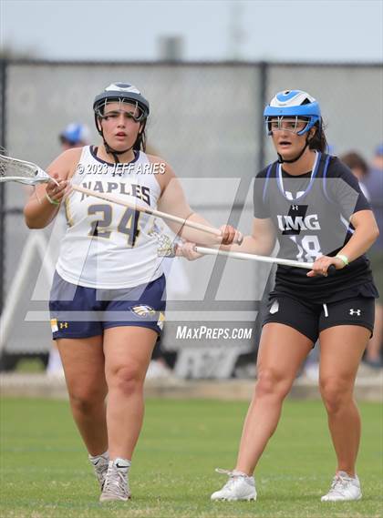 Thumbnail 1 in IMG Academy vs Naples (Lax Against Leukemia) photogallery.