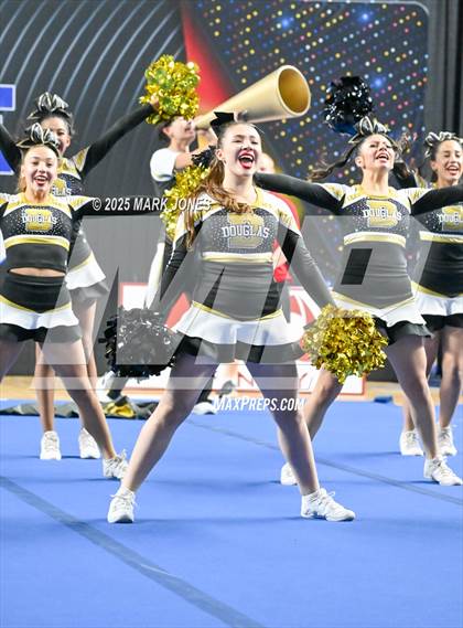 Thumbnail 2 in Douglas - Cheer Game Day Championships (AIA Division III, IV) photogallery.