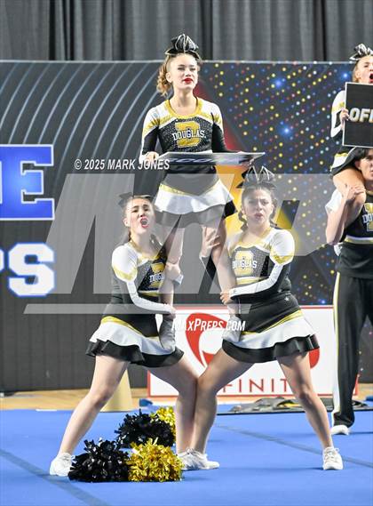 Thumbnail 1 in Douglas - Cheer Game Day Championships (AIA Division III, IV) photogallery.