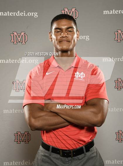 Thumbnail 3 in Trinity League Football Media Day - Mater Dei photogallery.