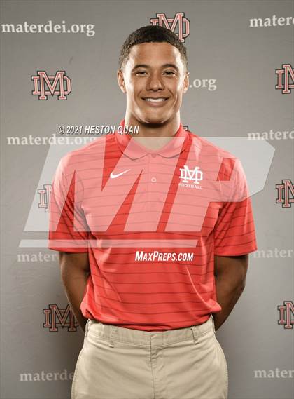 Thumbnail 3 in Trinity League Football Media Day - Mater Dei photogallery.