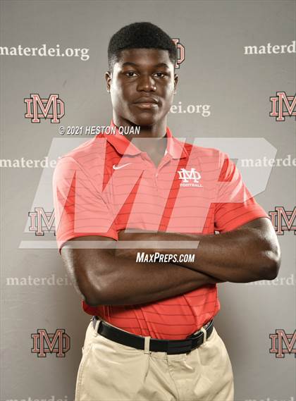 Thumbnail 2 in Trinity League Football Media Day - Mater Dei photogallery.