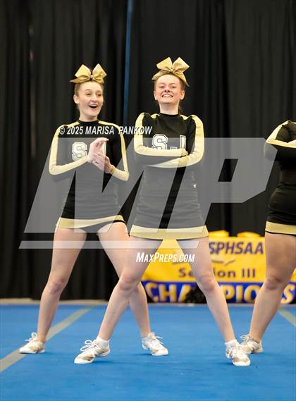 Thumbnail 2 in Section III Varsity Cheer Championships photogallery.