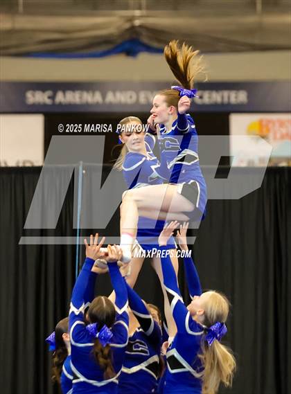 Thumbnail 1 in Section III Varsity Cheer Championships photogallery.