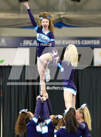 Thumbnail 2 in Section III Varsity Cheer Championships photogallery.