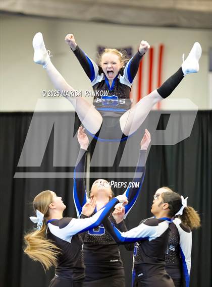 Thumbnail 2 in Section III Varsity Cheer Championships photogallery.