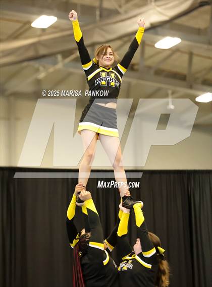 Thumbnail 2 in Section III Varsity Cheer Championships photogallery.