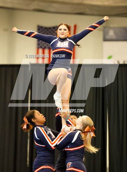Thumbnail 2 in Section III Varsity Cheer Championships photogallery.