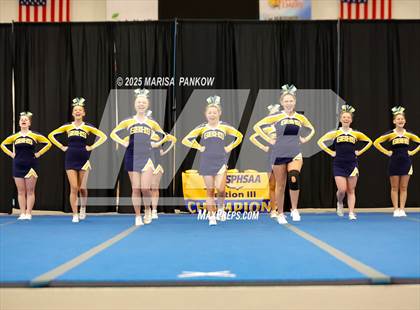 Thumbnail 2 in Section III Varsity Cheer Championships photogallery.