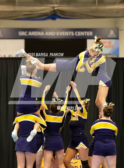Thumbnail 2 in Section III Varsity Cheer Championships photogallery.