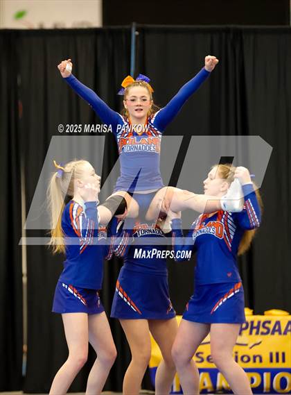 Thumbnail 1 in Section III Varsity Cheer Championships photogallery.