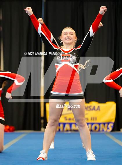 Thumbnail 2 in Section III Varsity Cheer Championships photogallery.