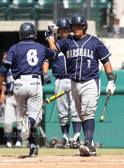Thumbnail 1 in Cleveland vs. Marshall (LACS D1 Semi Final) photogallery.
