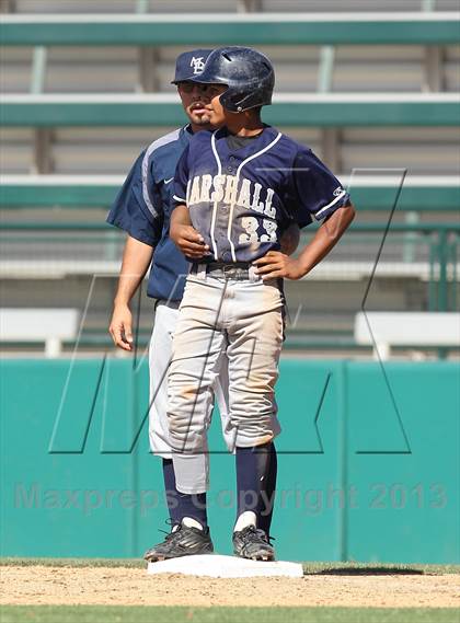 Thumbnail 1 in Cleveland vs. Marshall (LACS D1 Semi Final) photogallery.