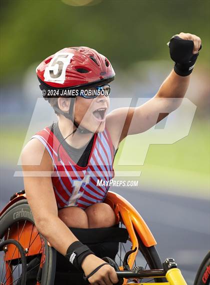 Thumbnail 3 in FHSAA 4A Finals (400M Wheelchair) photogallery.