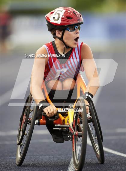 Thumbnail 3 in FHSAA 4A Finals (400M Wheelchair) photogallery.