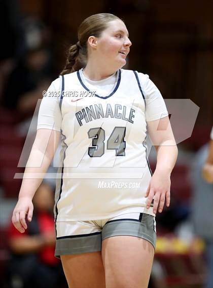 Thumbnail 2 in Paradise Honors vs. Pinnacle (Salpointe Cactus Clash) photogallery.