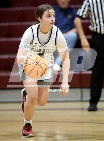 Thumbnail 3 in Paradise Honors vs. Pinnacle (Salpointe Cactus Clash) photogallery.