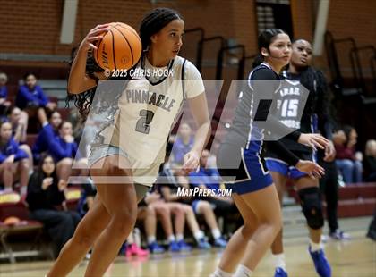 Thumbnail 2 in Paradise Honors vs. Pinnacle (Salpointe Cactus Clash) photogallery.