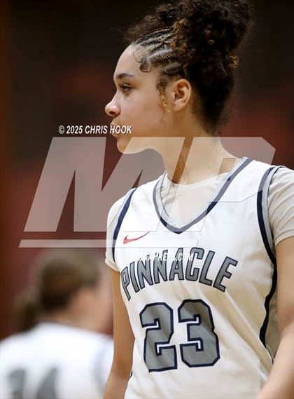 Thumbnail 3 in Paradise Honors vs. Pinnacle (Salpointe Cactus Clash) photogallery.